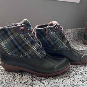 Sperry Top Sider Saltwater Boots, size 7.5